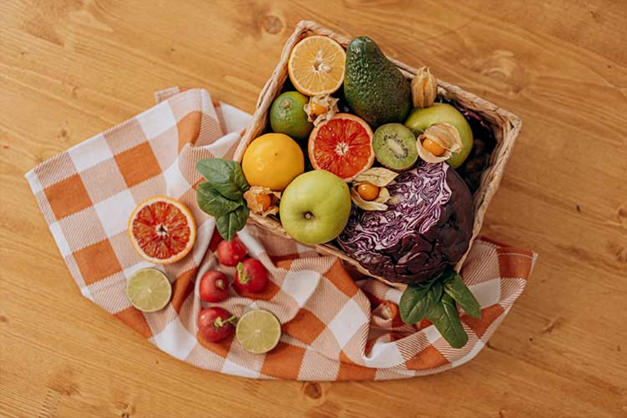 Healthy food is essential to maintain to improve your double vision.
