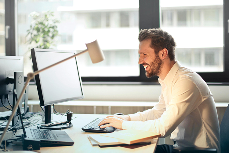 Adjust your screen settings to avoid eye strain.